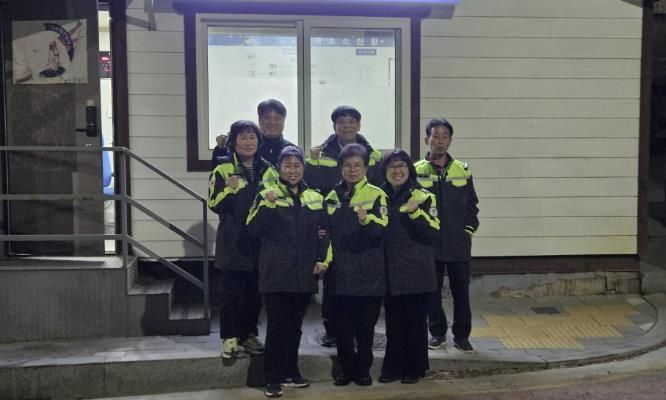 동두천시 생연1동, 자율방범연합대 번개지대 격려 '현장 중심의 소통행정 강화'