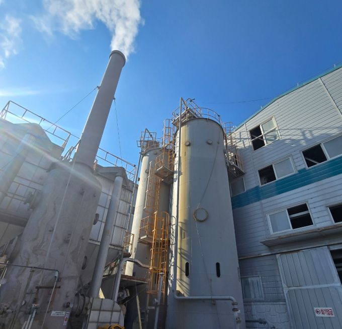 가동 중인 대기배출시설 및 방지시설