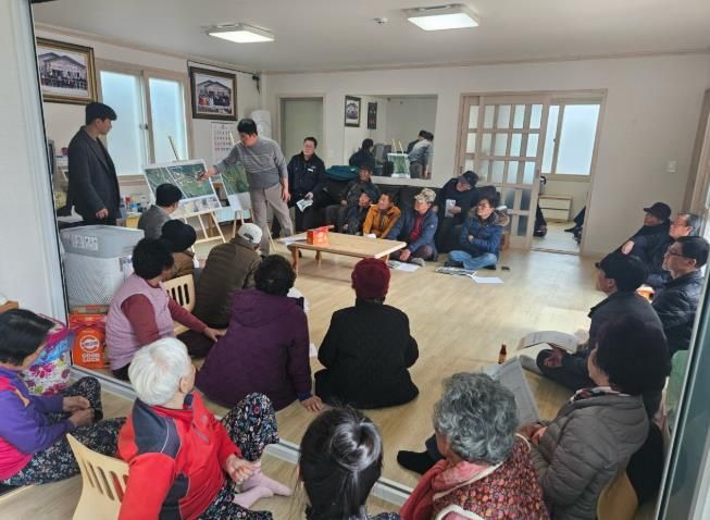 고흥군, 동강 덕암 소하천 정비사업 주민설명회 개최