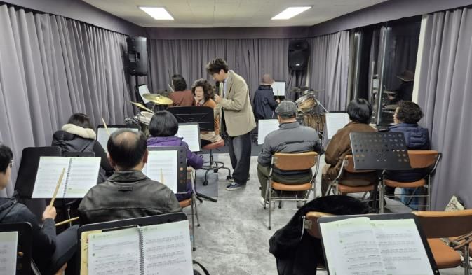 2026년 문화교실 드럼 수업 모습