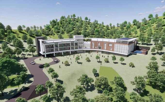 고성군 해양치유센터, 남해안 해양치유 거점으로 도약(조감도)