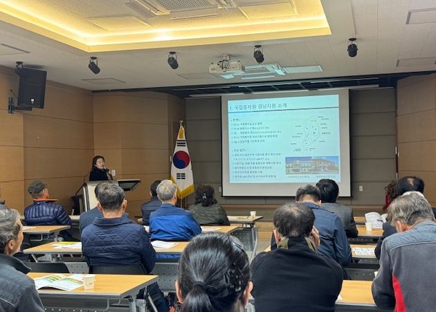 의령군, ‘벼 보급종 발아 및 육묘관리’ 교육 실시