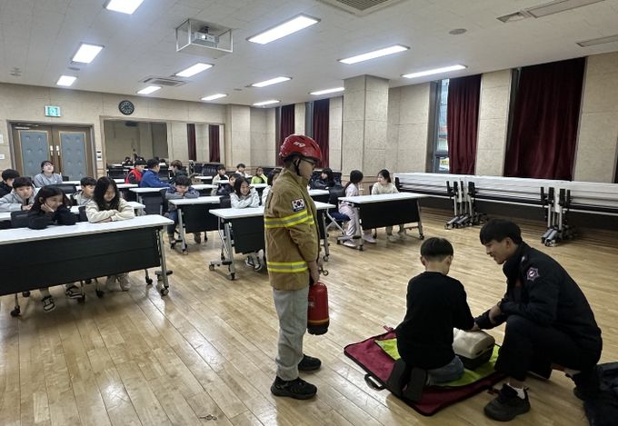 2026년 성주군청소년방과후아카데미 성주소방서 연계 소방안전교육 실시