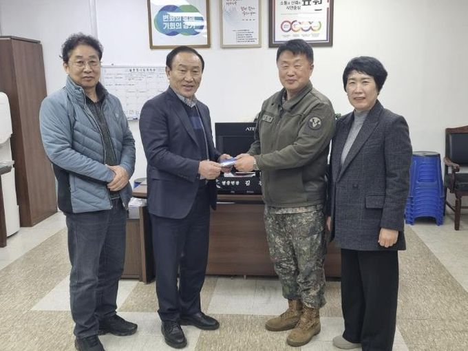 포천시 영중면 방위협의회, 영중·창수면대 예비군 격려