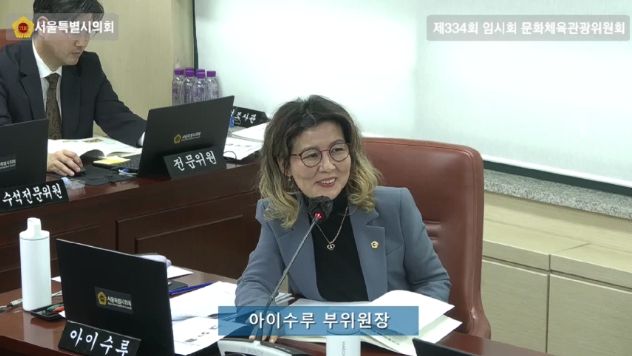 제334회 임시회 문화체육관광위 미술관 업무보고(아이수루 의원)