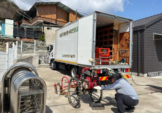 함양군, 찾아가는 농기계 순회수리 및 안전교육 실시