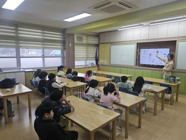 송악초등학교 온돌봄 프로그램 첫 수업(3월 6일)