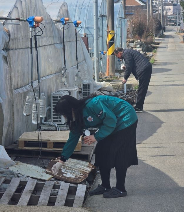 감염병 예방을 위한 유충구제 방역