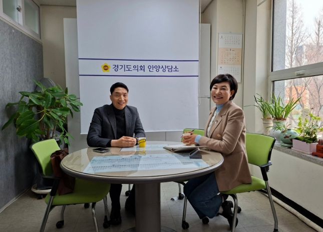 이채명 의원, 안양상담소에서 아파트 입주자대표와 공동주택 현안 및 안양 발전 과제 등 논의