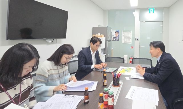 김태희 의원, 안산 공공주택지구 학교 설립 추진 정담회 개최