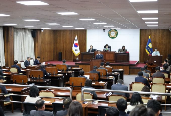 제359회 동해시의회 임시회 개회