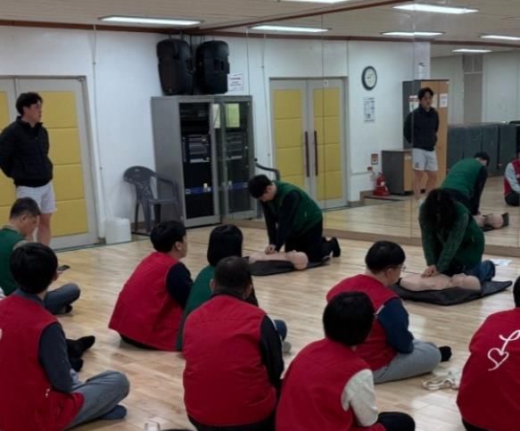 동부스포츠센터 발달장애인 대상 심폐소생술(CPR) 교육