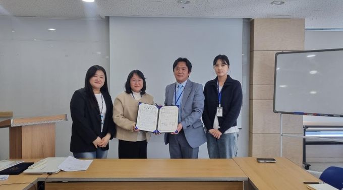 지역사회 연계사업 업무협약(MOU) 체결사진(여수시-순천척병원(병원장 신병욱))