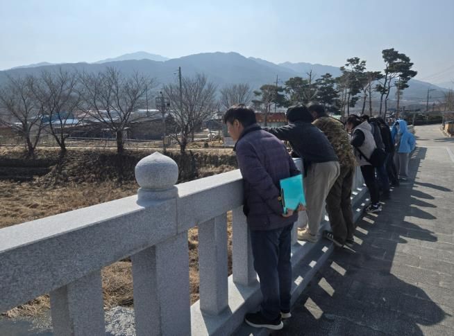 남원시 람천 수질오염 사전예방 가축분뇨 배출시설 특별점검 추진.