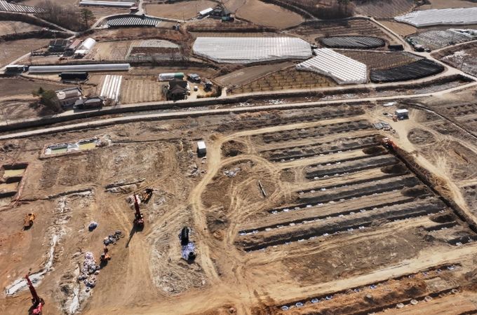 영동 지역특화 스마트팜 복합단지 현장