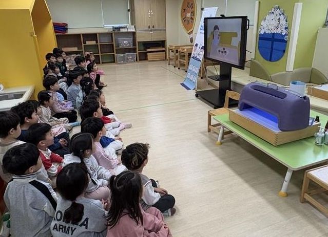 어린이 대상 ‘올바른 손씻기 교육’ 실시