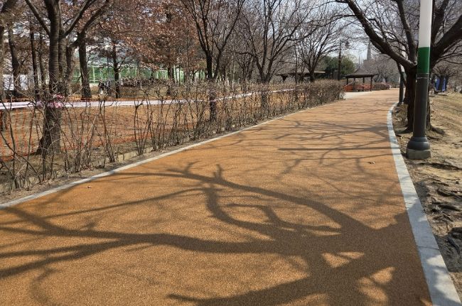 수원시 장안구, 만석공원 산책로 개선사업 완료