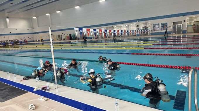 울주종합체육센터, ‘고객의 날’ 기념 스쿠버다이빙 체험 강습에 지역 주민 큰 호응