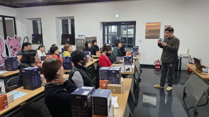 점촌4동 도시재생현장지원센터, 바리스타 기초 및 핸드드립 교육