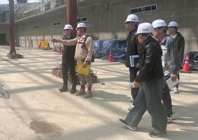 전국(장애인)체전 경기장 공사현장 방문