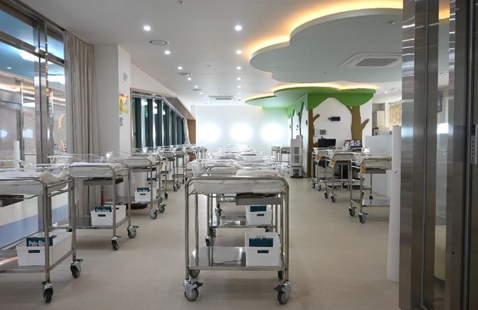 광양시, 출생정책 구조 전환으로 출생아 증가 흐름 이어가(광양시 공공산후조리원 영유아실)