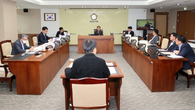 충남도의회 건설소방위원회