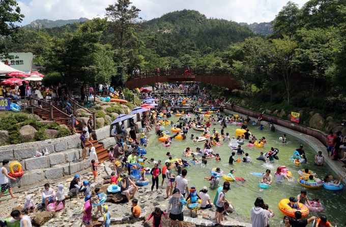 물놀이- 월출산기찬랜드