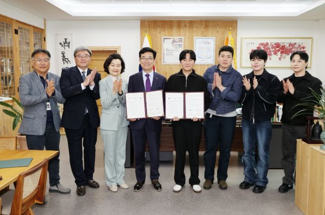 충북교육청, 청주로와 학교급식 홍보 위한 업무협약 체결