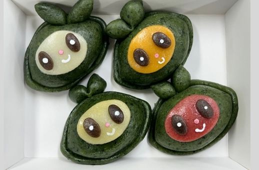 모시잎을 이용한 영광 모시몽 매운맛 개피떡