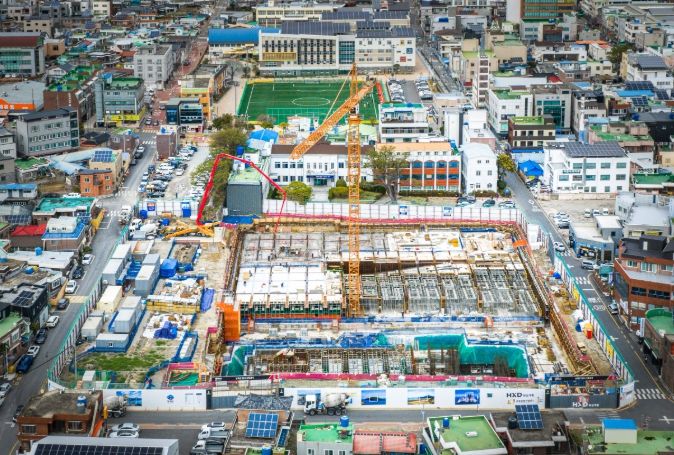 남해군 청사신축 순항 중…