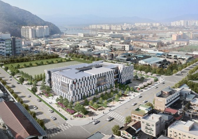 한전 강원본부 신축사옥 예상 조감도