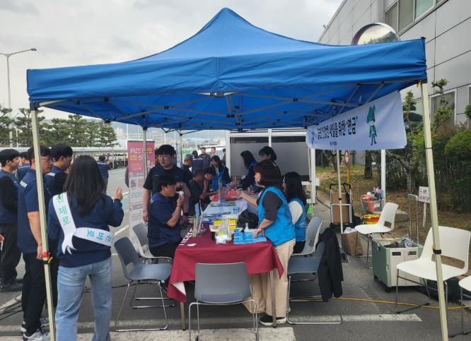 북구보건소, 현대차 울산공장서 건강증진 홍보관 운영