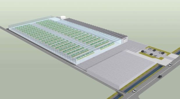 임대형 스마트팜 조감도