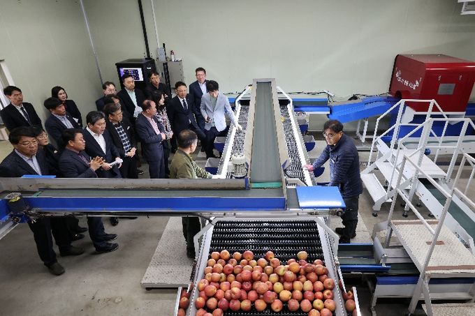 무주군, 인공지능 선별시스템 도입