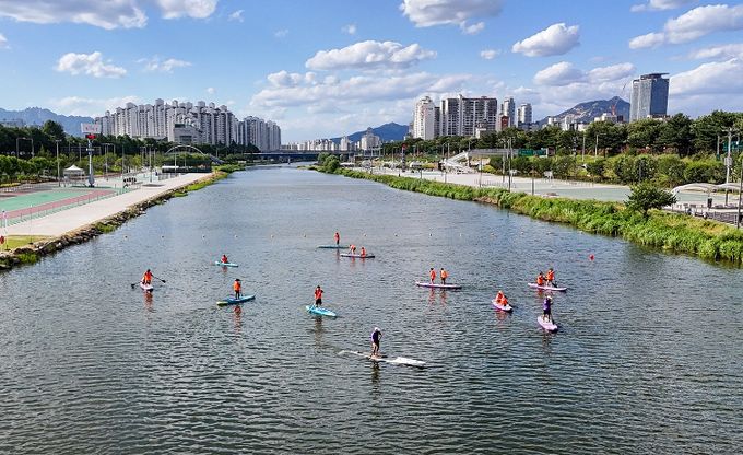 동대문구 수상스포츠 체험교육장 전경