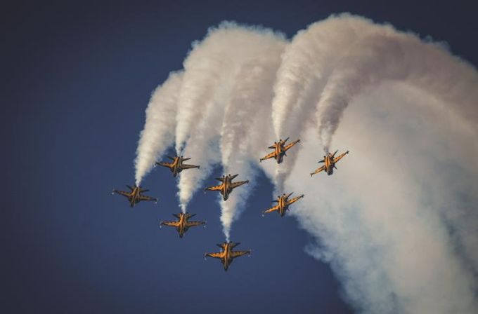 고흥우주항공축제 서막은 공군 특수비행팀 블랙이글스의 ‘화려한 비상’ - 블랙이글스 에어쇼.j