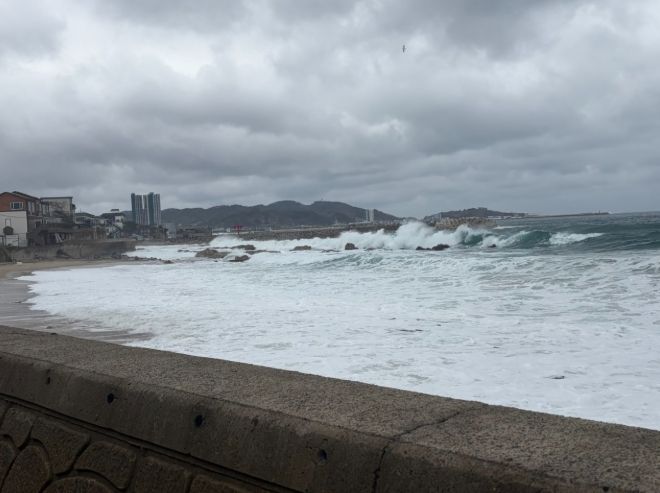 울진해경, 위험예보제「주의보」발령, 너울성 파도 주의