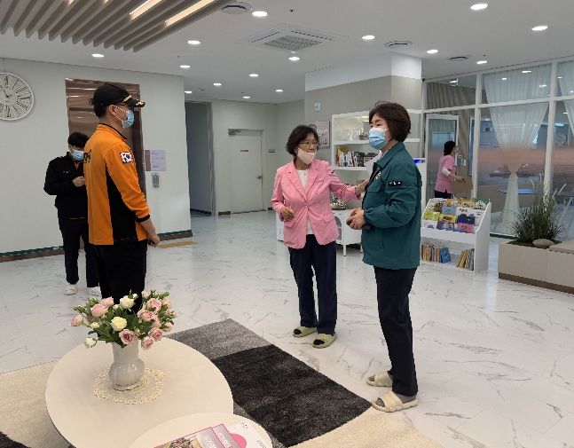 영월공공산후조리원, 화재 대비 비상조치 훈련