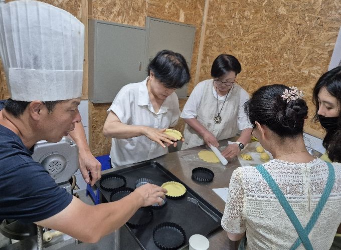 지난해 금산군농업기술센터 제과제빵과정 교육현장