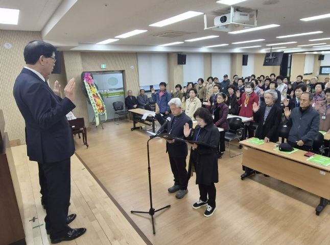 대한노인회 진천군지회, 제23기 노인대학 입학식 성료