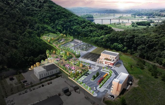 경기북부야생동물생태관찰원 조감도