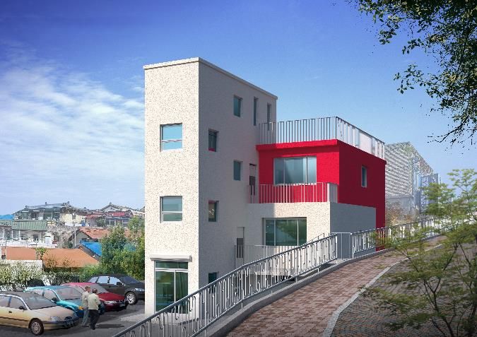 금호동경로당 그린리모델링 투시도