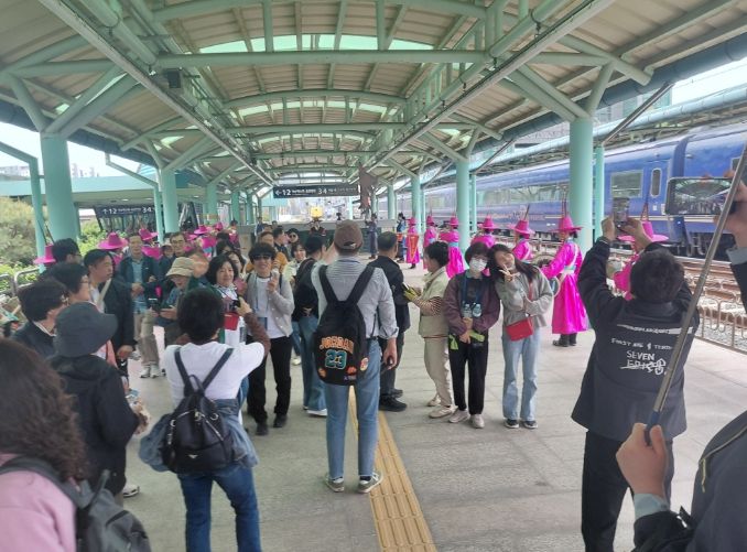 럭셔리 관광열차 ‘해랑’ 연계