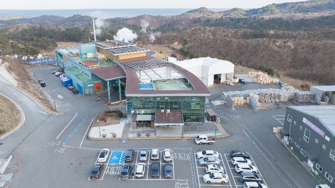 고성군 폐기물종합처리시설(죽왕면 향목리 225) 전경
