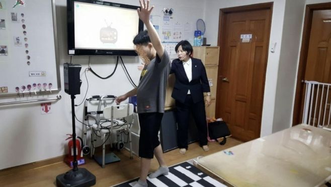 서대문구의 ‘찾아가는 안전교육’ 중 보행안전 교육 모습