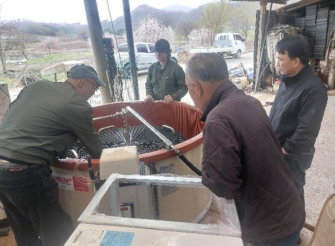 영양군, 볍씨 소독 ‘온탕소독기’ 보급으로 방제효과 높여