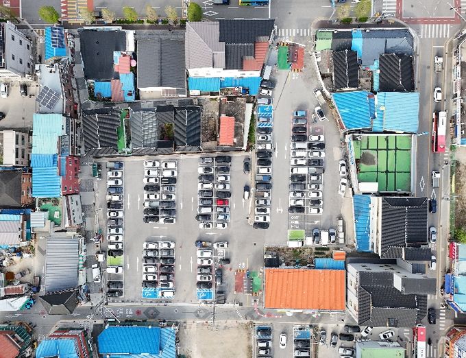 시외버스터미널 옆 공영주차장 유료화 시행